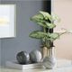 A & B Home 3-Piece Gray Decorative Spheres Set-1
