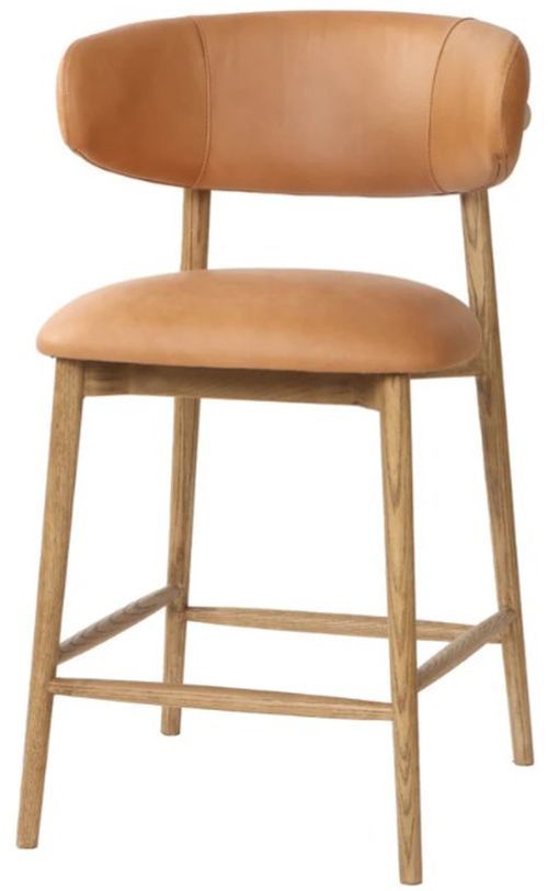 LH Home Milo Hazelnut Counter Stool-0