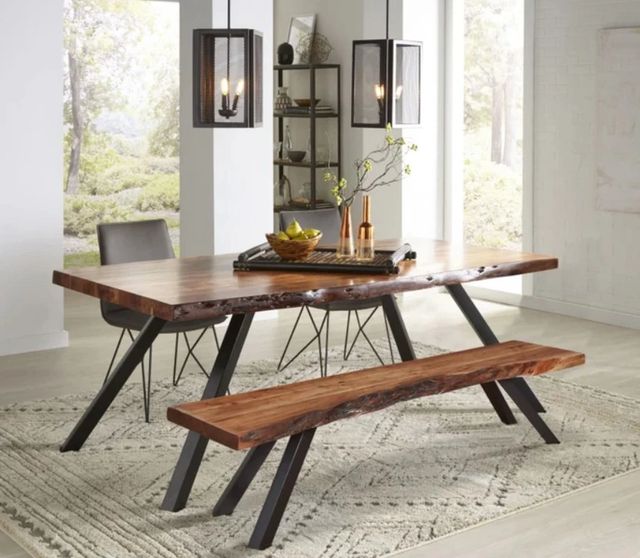 Modus Furniture Reese Natural Dining Bench-1