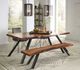 Modus Furniture Reese Natural Dining Bench-1