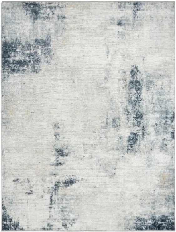 Nourison Home™ Dekor Gray Navy Indoor 5'x7' Area Rug-0