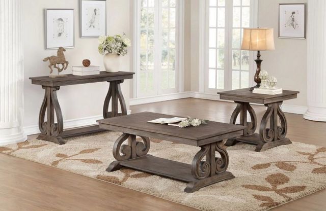 Homelegance® Toulon Dark Oak End Table-1
