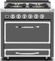 Viking® Tuscany 36" Damascus Gray Pro Style Dual Fuel Range-0
