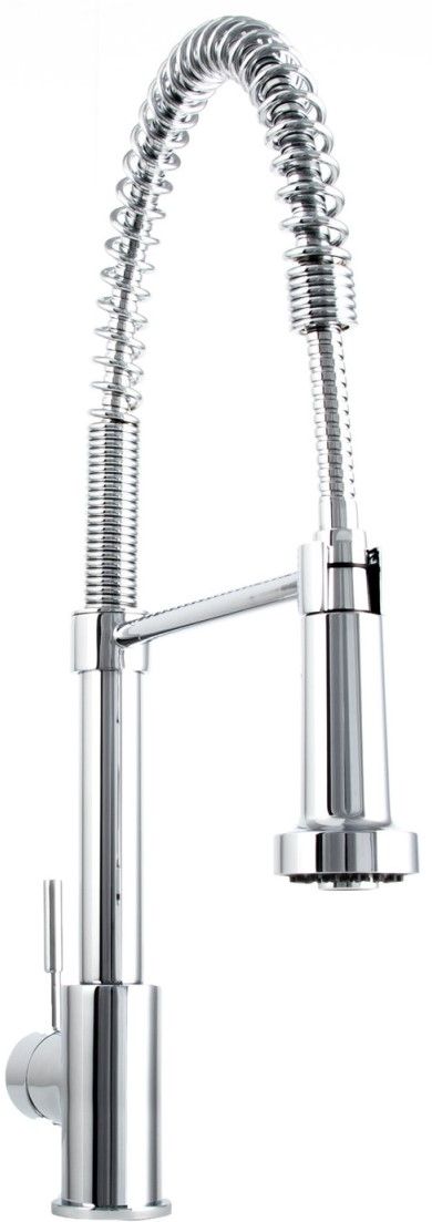 ZLINE Apollo Chrome Pull Down Spring Single Handle Kitchen Faucet-0