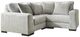 Signature Design by Ashley® Regent Park 3-Piece Pewter L-Shape Sectional-0