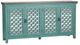 Liberty Furniture Kensington Turquoise/Worn Wood Accent Cabinet-1