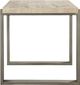 Modus Furniture Ariela Natural End Table with Bronze Base-3