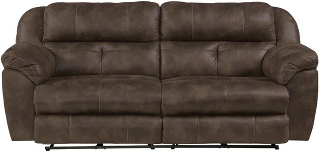 Catnapper® Ferrington Dusk Power Headrest with Lumbar Power Lay Flat Reclining Sofa-4