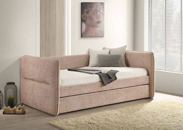 Crown Mark Philipa Mauve Upholstered Daybed-1