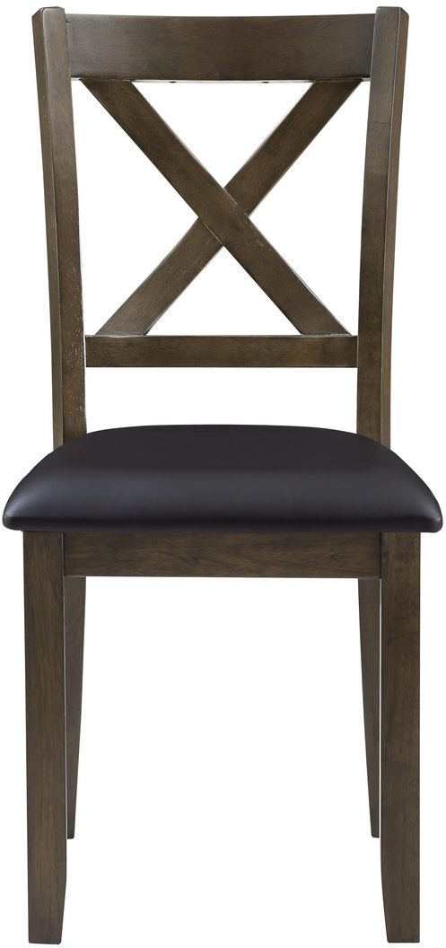 Homelegance® Hazel 5-Piece Charcoal Brown Dining Table Set-1