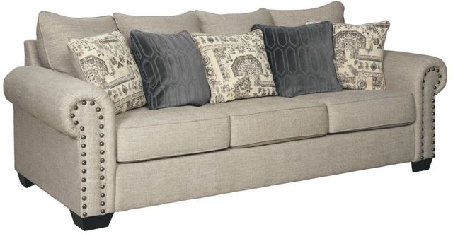 Signature Design by Ashley® Zarina Jute Queen Sofa Sleeper-1
