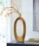 Signature Design by Ashley® Lawtonville Antique Gold 22" Vase-3