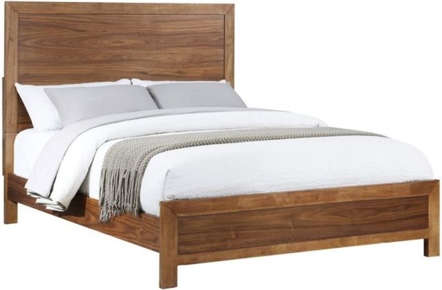 Winners Only® Venice Brown California King Panel Bed-0