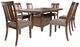 Jofran Inc. Mission Viejo 7-Piece Warm Brown Dining Set-0