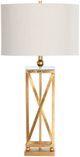 Crestview Collection Aria Gold Leaf Table Lamp-0