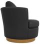 Best® Home Furnishings Customizable Tina Leather Swivel Chair with Honey Birch Legs-3