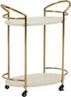 Signature Design by Ashley® Tarica Cream/Gold Bar Cart-0