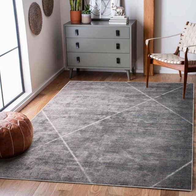 Renwil® Fallon Distressed Blue 7'3" x 5'3" Rug-4