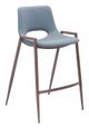 Zuo® Desi Gray Set of 2 Counter Chairs-0
