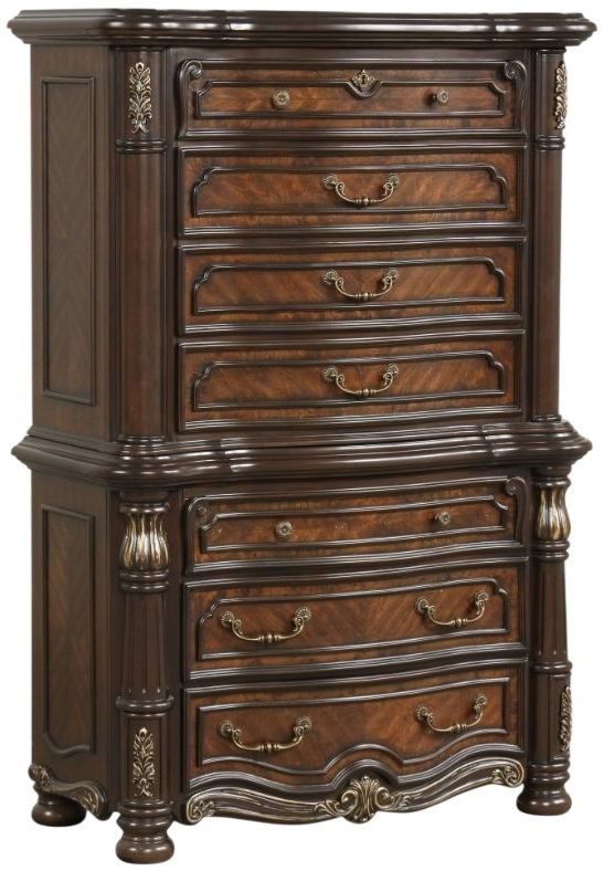 New Classic® Home Furnishings Bella Notte Mahogany Brown Chest-0