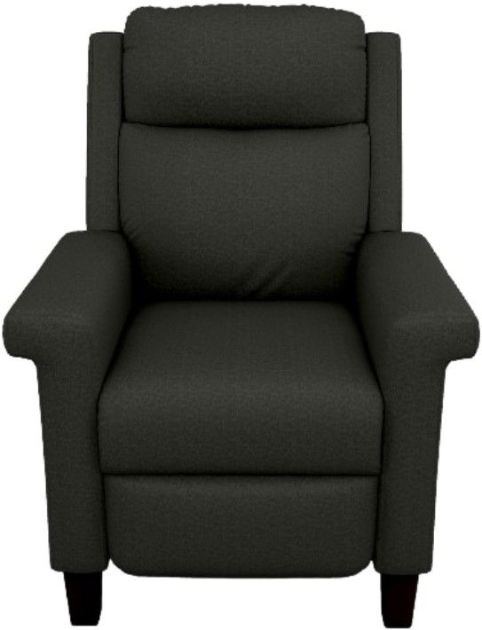 Best® Home Furnishings Customizable Prima Manual High Leg Recliner with Espresso Legs-1