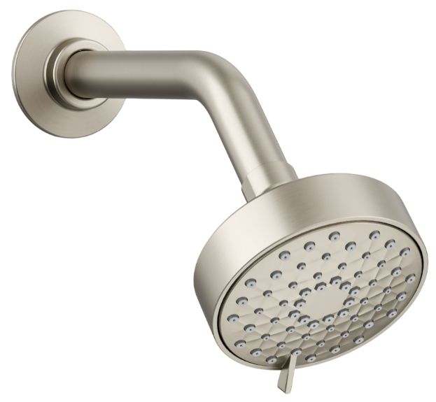 KOHLER® Awaken® G90 Vibrant Brushed Nickel 2.5 GPM 3-Function Showerhead-0