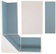 Linon Sasha 5-Piece Capri Blue/White Nook Set-4