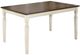 Signature Design by Ashley® Whitesburg 5-Piece Brown/Cottage White Dining Set-1
