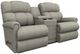 La-Z-Boy® Pinnacle Dove Manual Wall Reclining Loveseat with Console-0