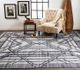 Feizy Vivien Blue/Gray 5' x 8' Rug-4