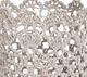 A & B Home Gray Lace Basket-1
