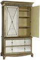 Hooker® Furniture Sanctuary Gold/Visage Armoire-2