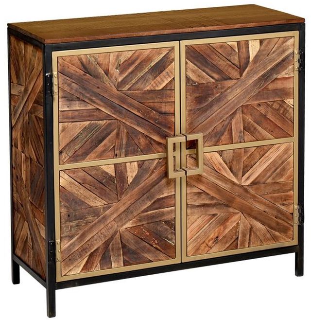 Jaipur Furniture Galvan Burnt Tan Cabinet-0