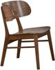 Winners Only® Uptown Medium Walnut Barrel Back Side Chair-0