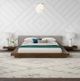 VIG Furniture Modrest Tokyo Gray/Walnut Queen Platform Bed-1