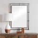 Uttermost® Ironworks Ebony Mirror-1