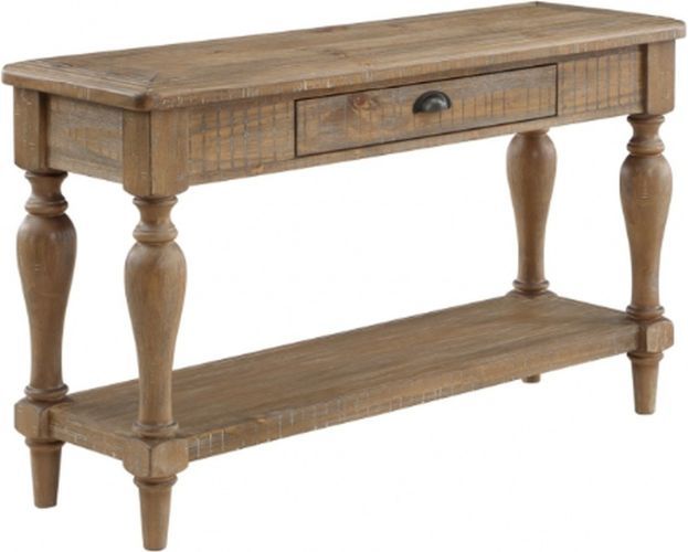 Winners Only® Augusta Rustic Brown Sofa Table-0