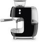 Smeg 50's Style Black Espresso Machine-1