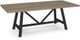 Amisco Customizable Alys Octavia Rectangular Table with 84" Solid Birch Table Top-0