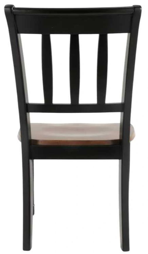 Signature Design by Ashley® Owingsville Black/Brown Dining Side Chair-3
