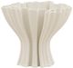 Dovetail Furniture Pompey Ivory Vase-0