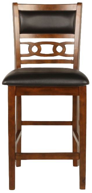 New Classic® Home Furnishings Gia 3-Piece Brown Counter Dining Set-4