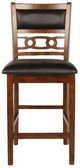 New Classic® Home Furnishings Gia 3-Piece Brown Counter Dining Set-4