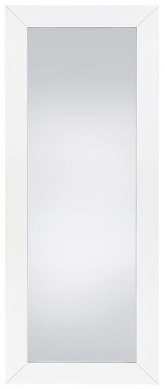 Coaster® Cadence White High Gloss Full Length Standing Mirror