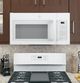 GE® 1.6 Cu. Ft. White Over The Range Microwave-1