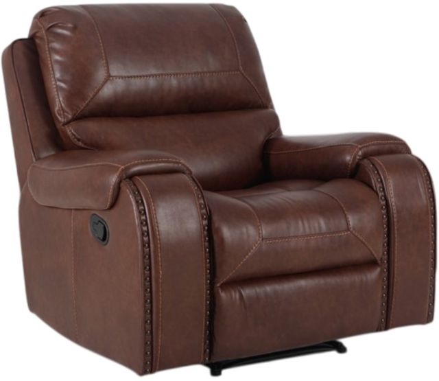 JB Collection Jewel Brown Manual Recliner-0