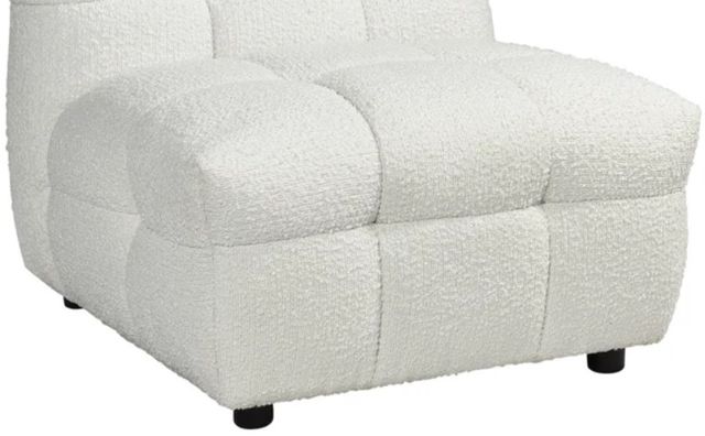 StyleCraft Dann Foley White Teddy Lounger Chair-1