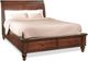Aspenhome® Cambridge Brown Cherry Queen Low Profile Storage Footboard-1
