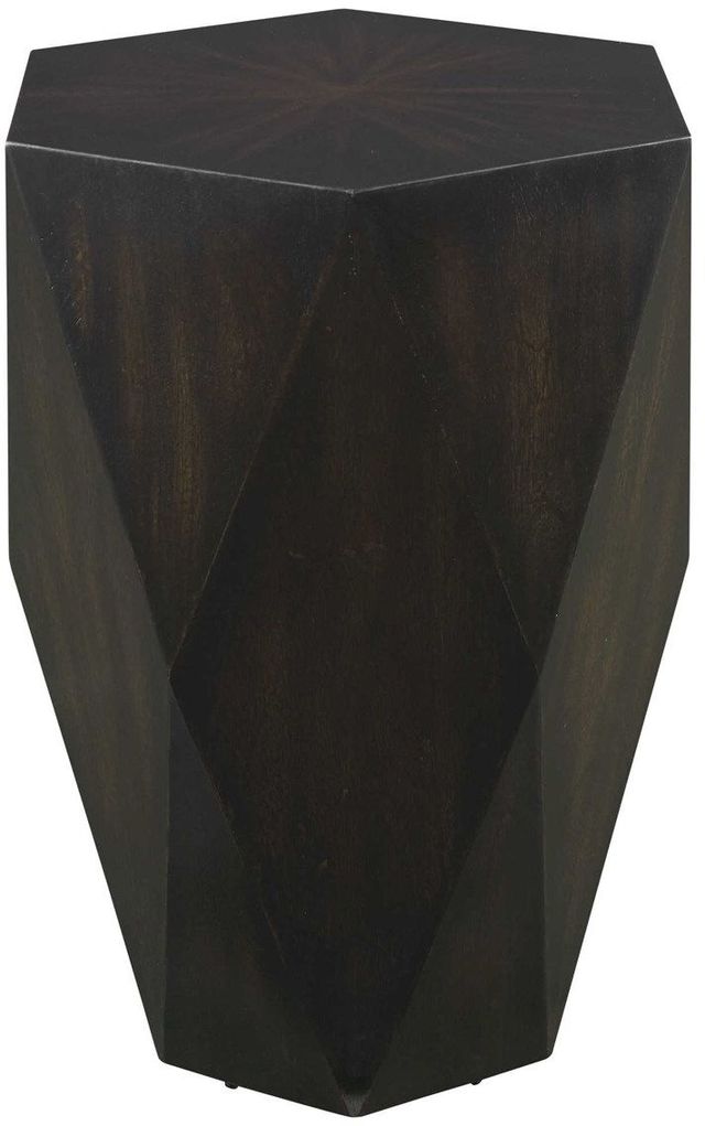 Uttermost® Volker Black Wooden Side Table-0