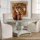 Modern History Somerset Bay Home Continental Antique Gray 60" Dining Table-2